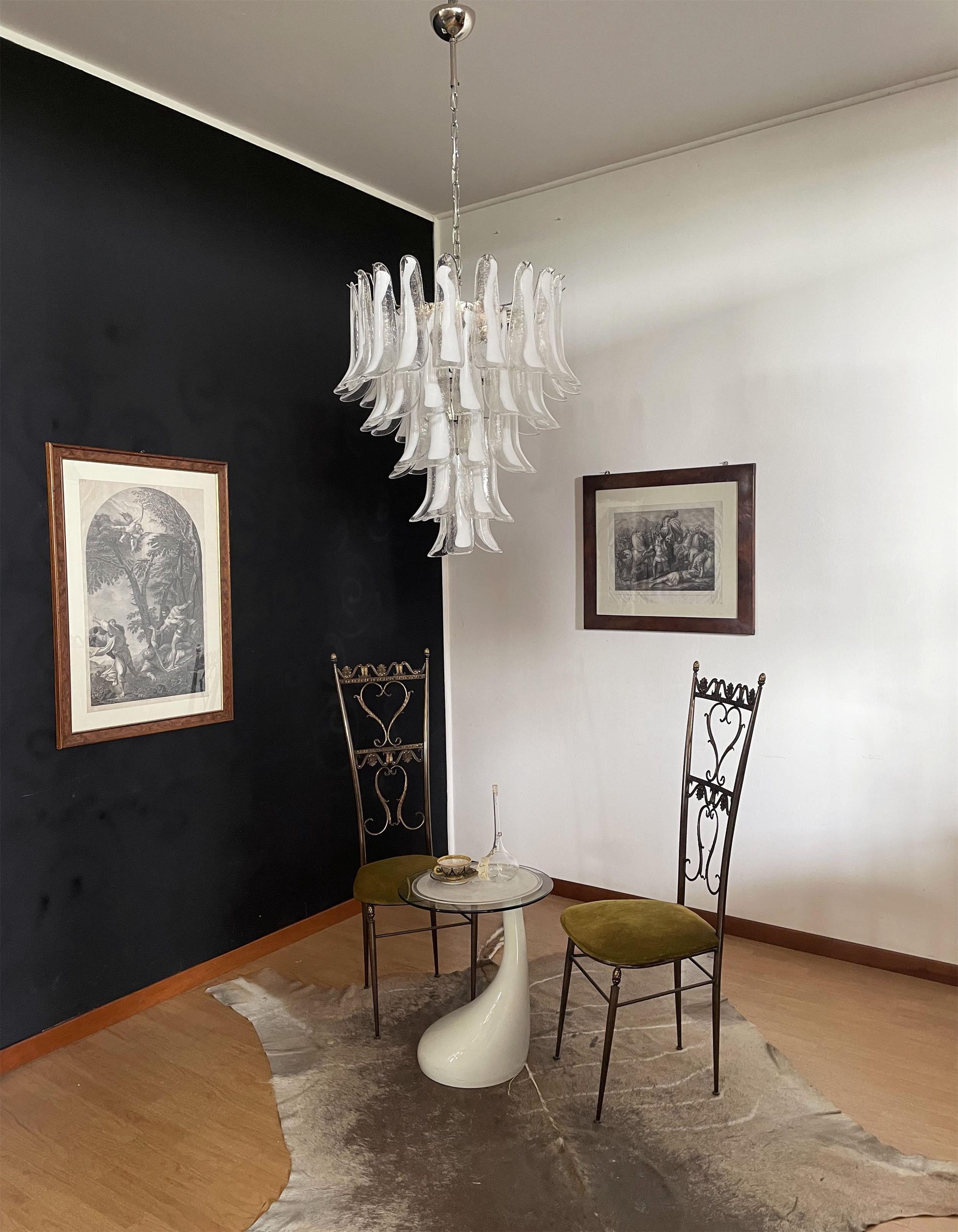 Alsorisra Postmodern Luxury Petal Glass Chandelier - Letslighting