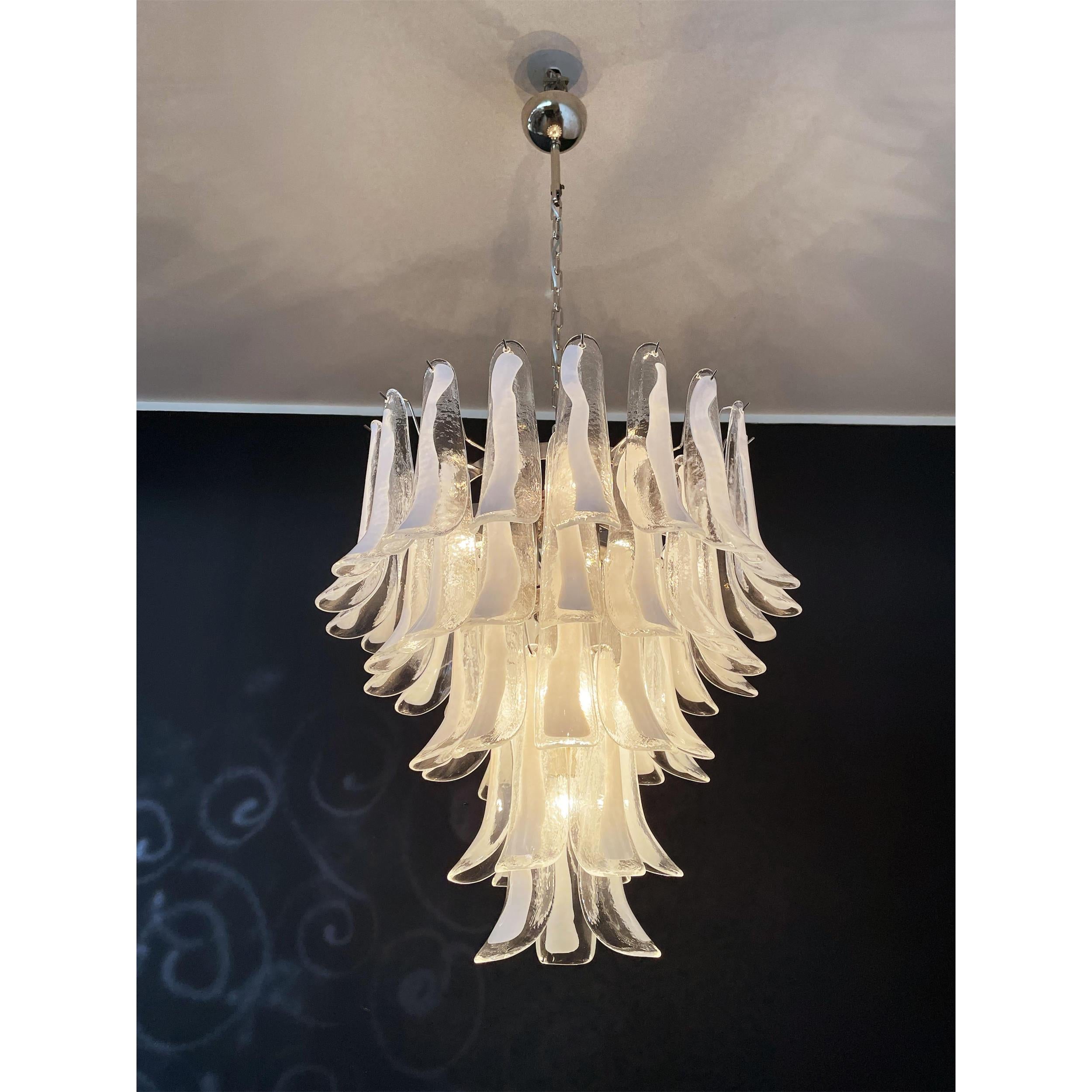 Alsorisra Postmodern Luxury Petal Glass Chandelier - Letslighting