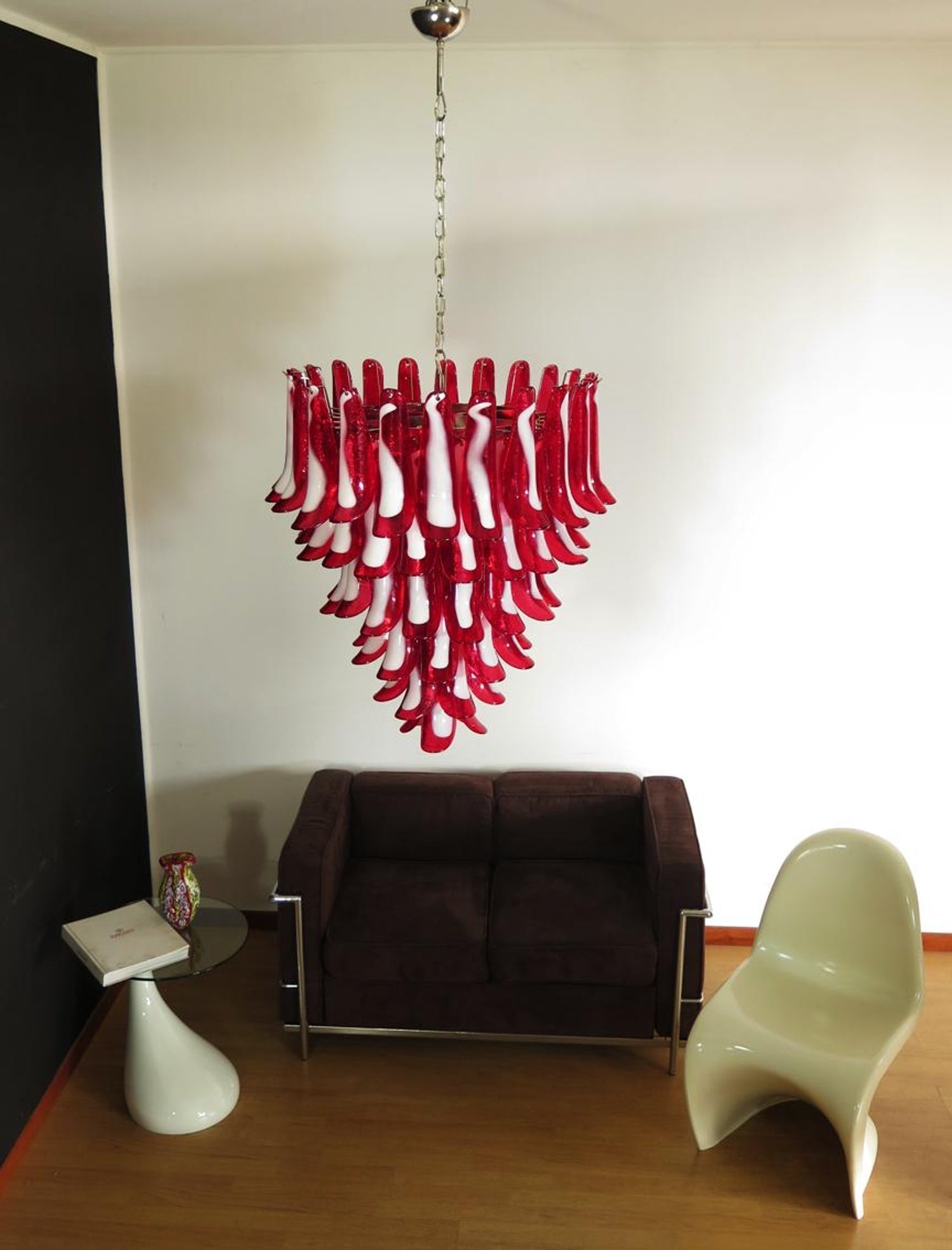 Alsorisra Postmodern Luxury Petal Glass Chandelier - Letslighting