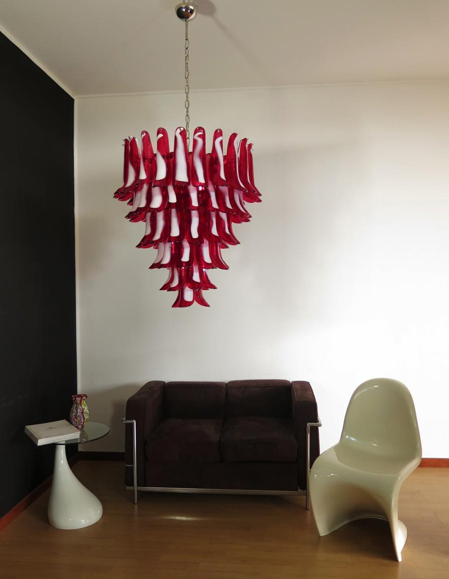 Alsorisra Postmodern Luxury Petal Glass Chandelier - Letslighting
