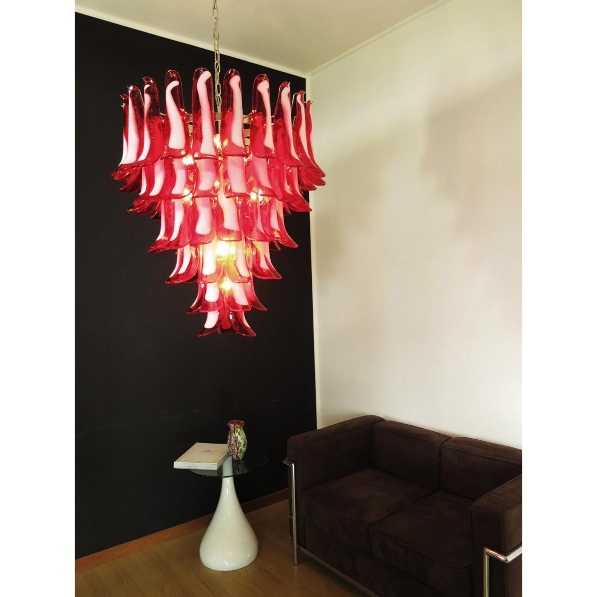 Alsorisra Postmodern Luxury Petal Glass Chandelier - Letslighting