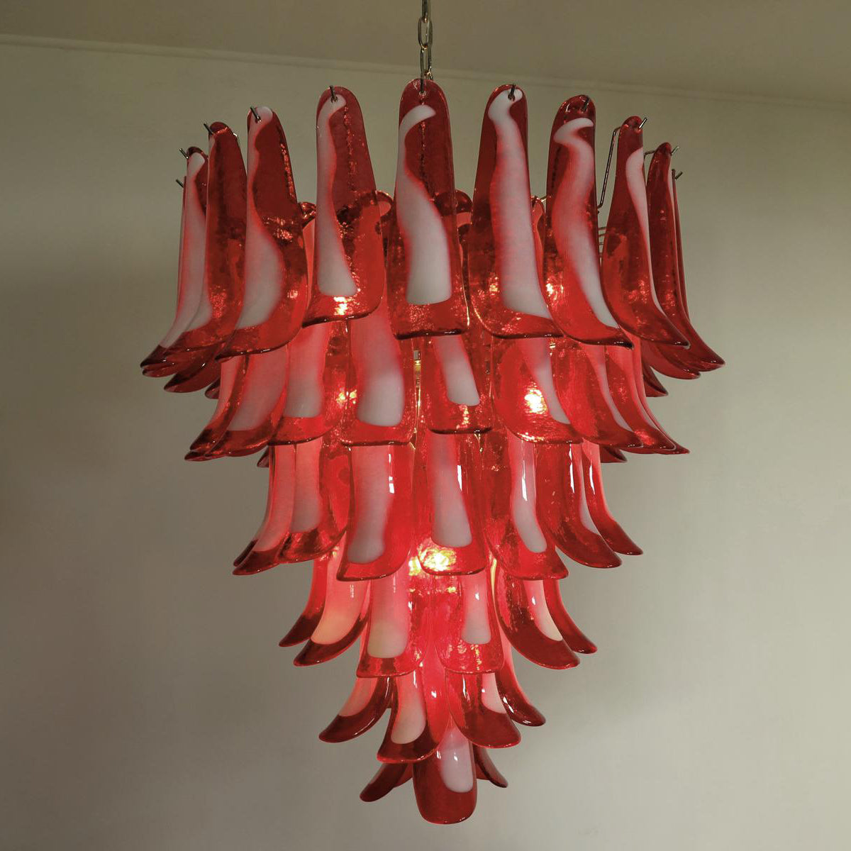 Alsorisra Postmodern Luxury Petal Glass Chandelier - Letslighting