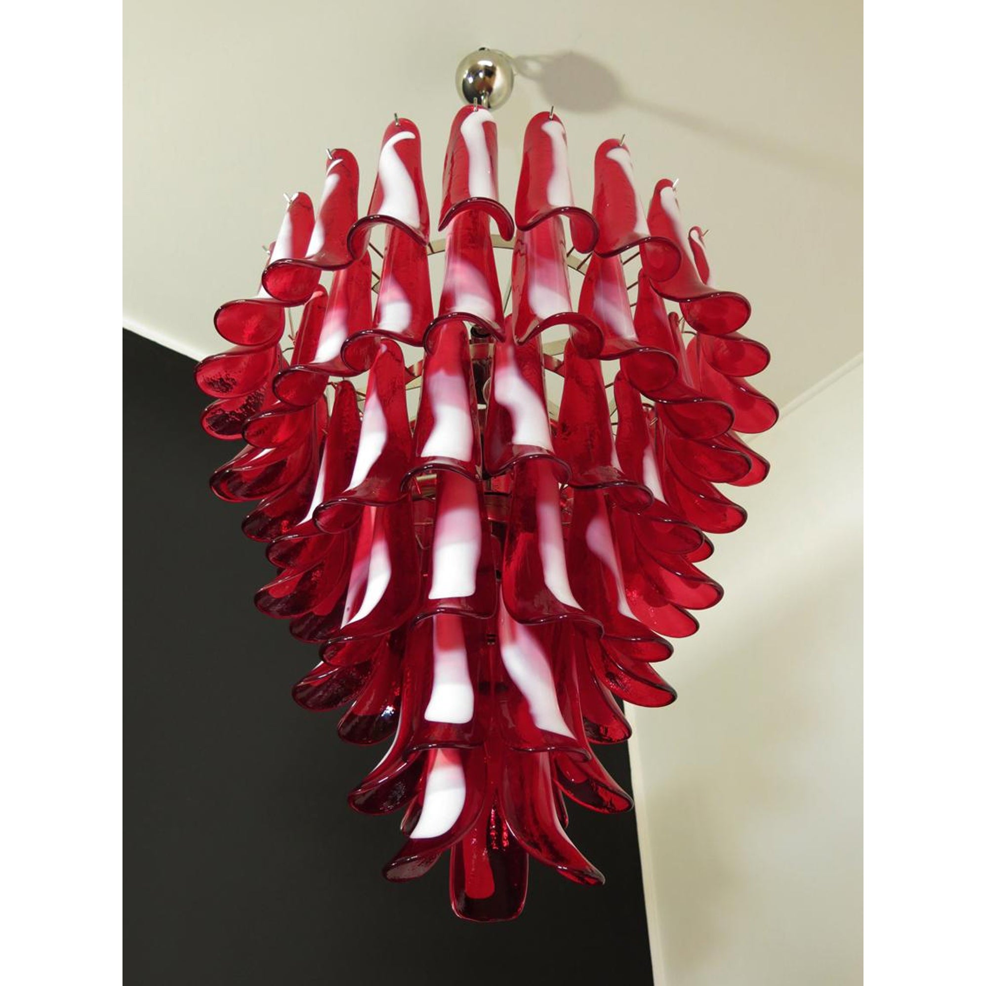 Alsorisra Postmodern Luxury Petal Glass Chandelier - Letslighting