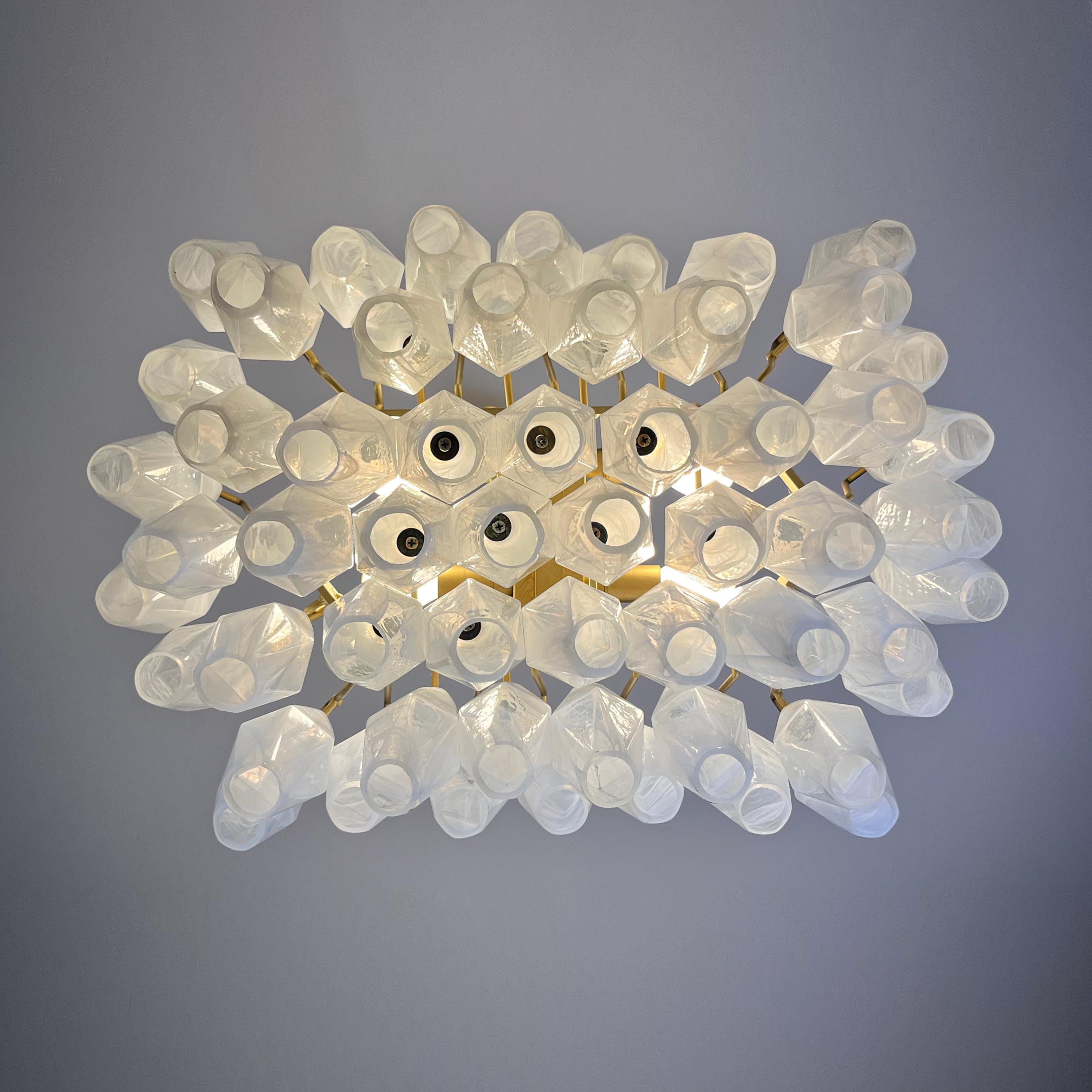 Ardoriel Postmodern Luxury Poliedri Alabaster Chandelier - Letslighting