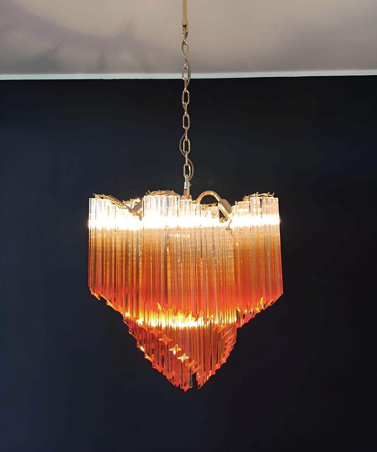 Evmararae Kronleuchter aus Farbverlaufsglas-Letslighting