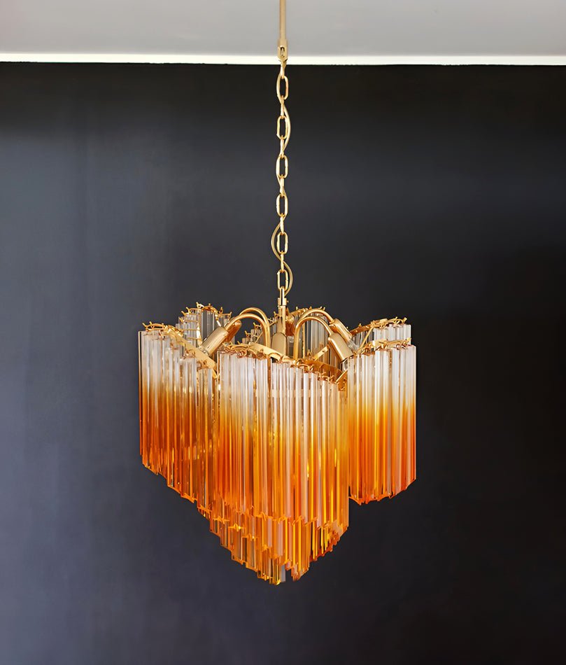 Evmararae Kronleuchter aus Farbverlaufsglas-Letslighting