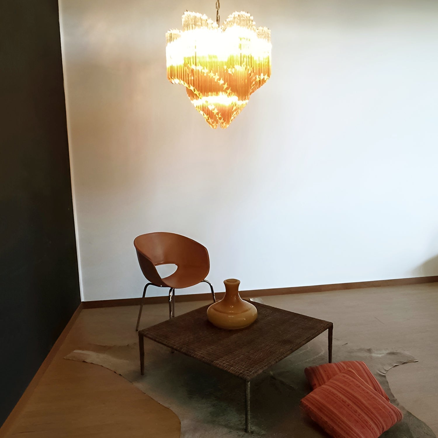 Evmararae Kronleuchter aus Farbverlaufsglas-Letslighting