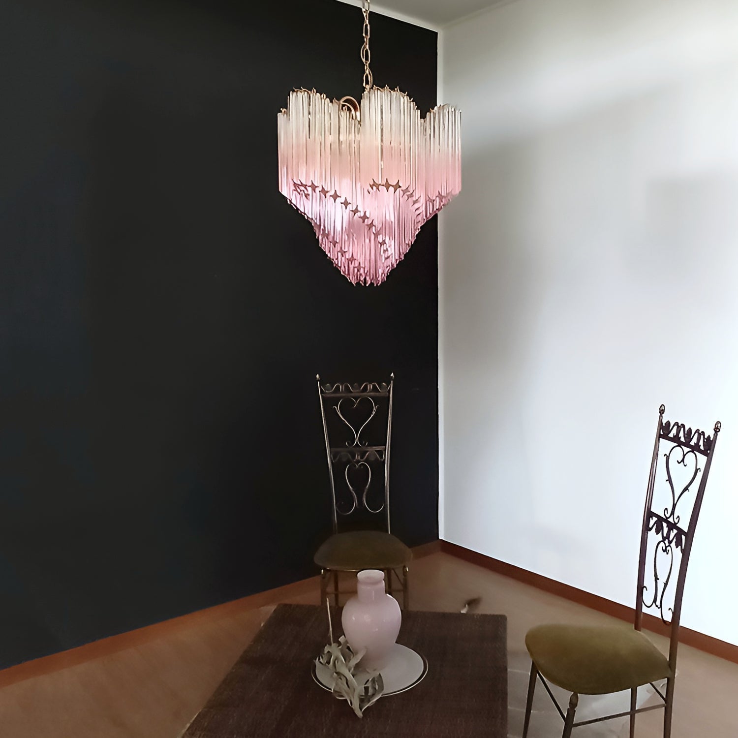 Evmararae Kronleuchter aus Farbverlaufsglas-Letslighting