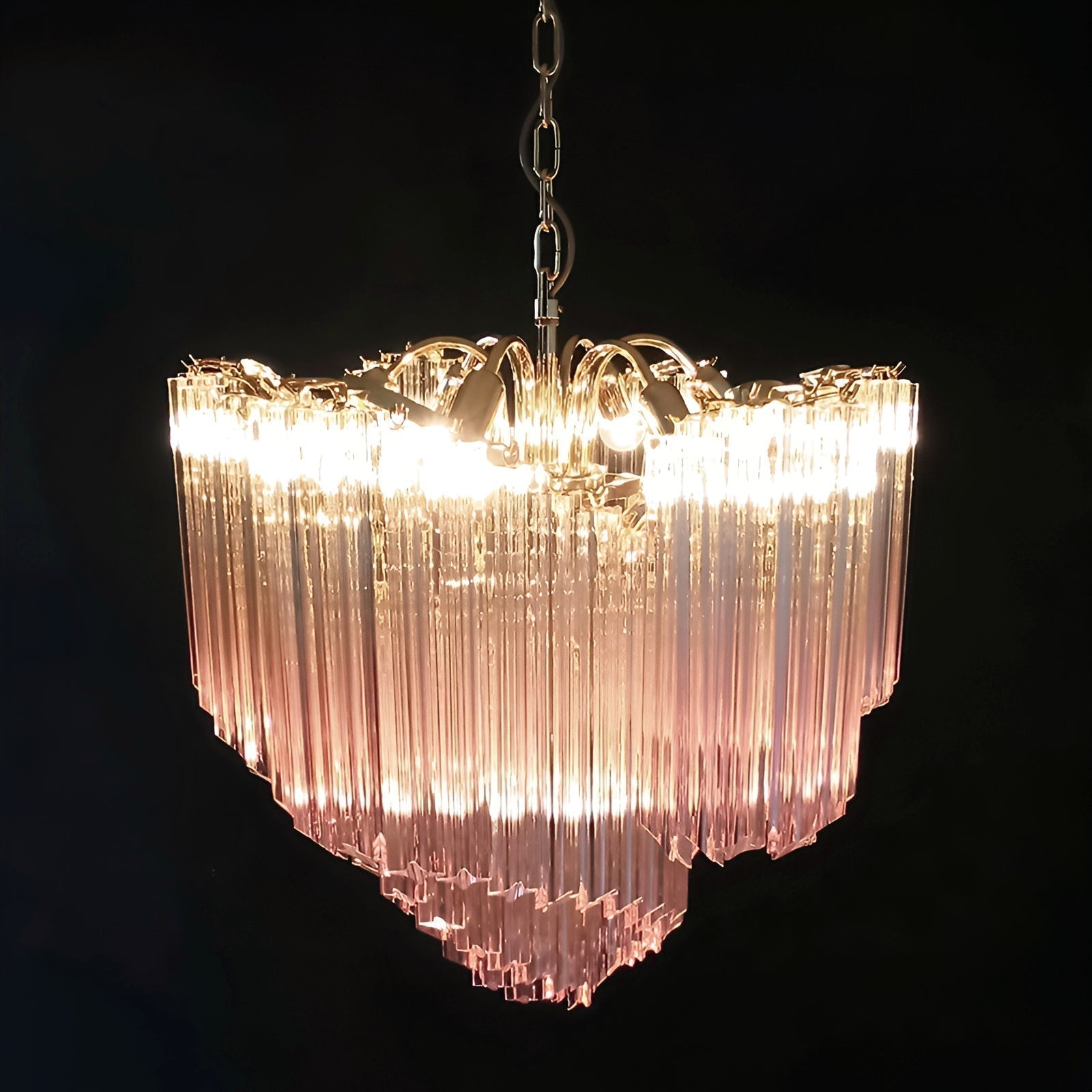 Evmararae Kronleuchter aus Farbverlaufsglas-Letslighting