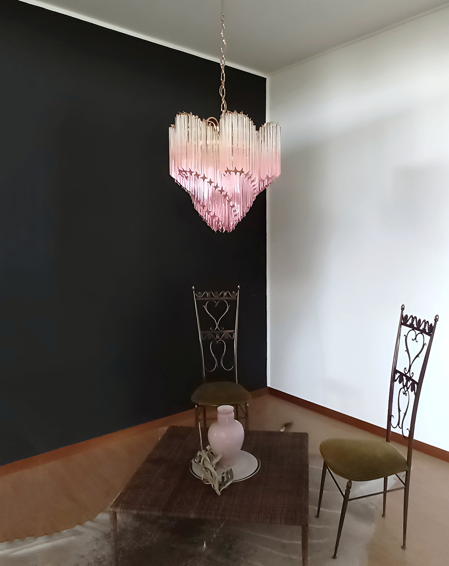 Evmararae Kronleuchter aus Farbverlaufsglas-Letslighting