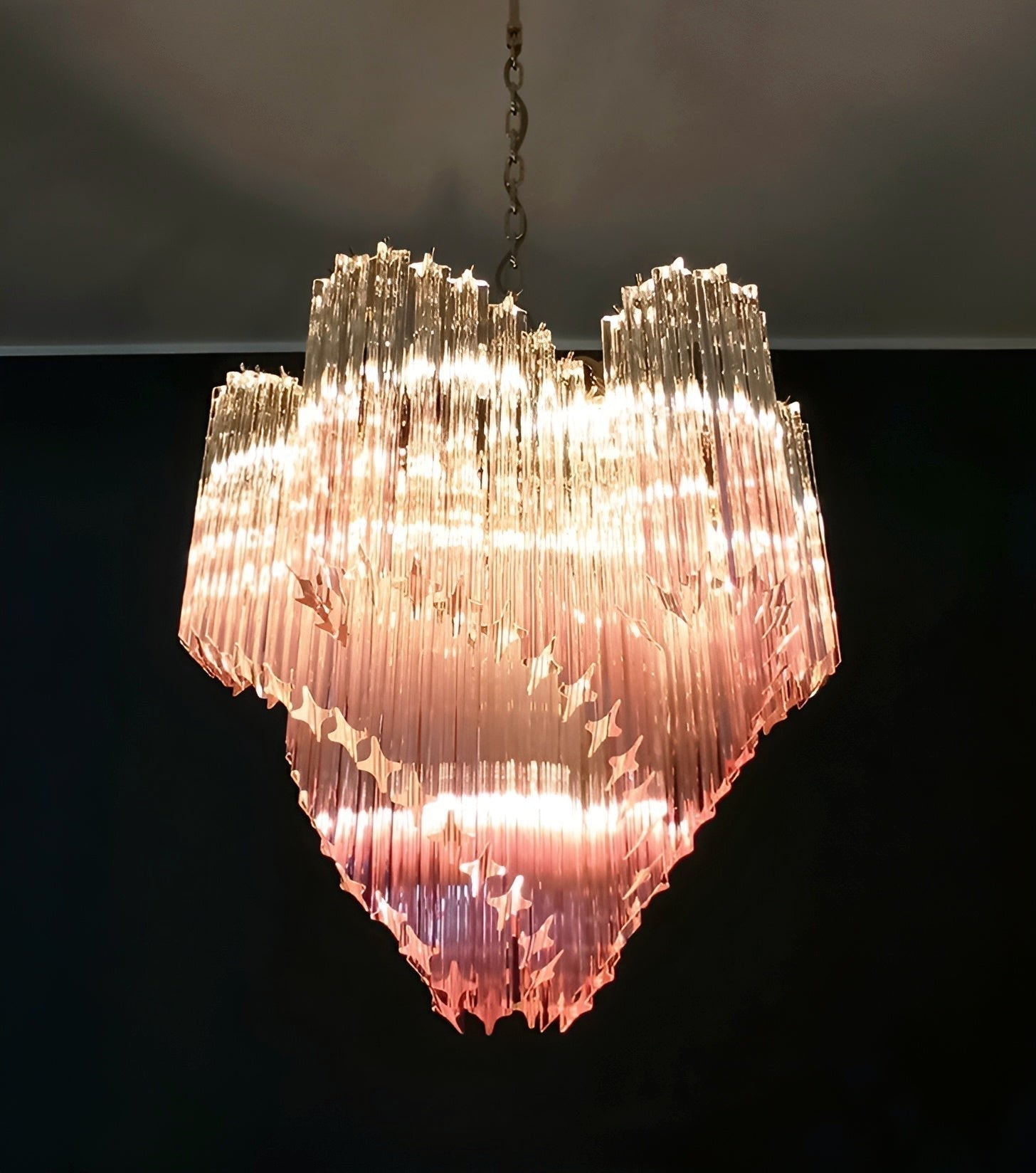 Evmararae Kronleuchter aus Farbverlaufsglas-Letslighting