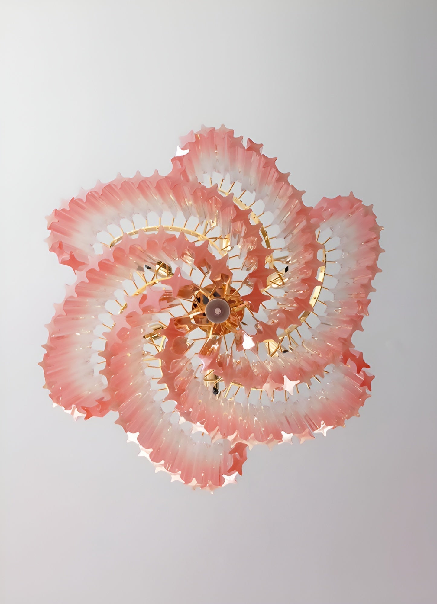Evmararae Kronleuchter aus Farbverlaufsglas-Letslighting
