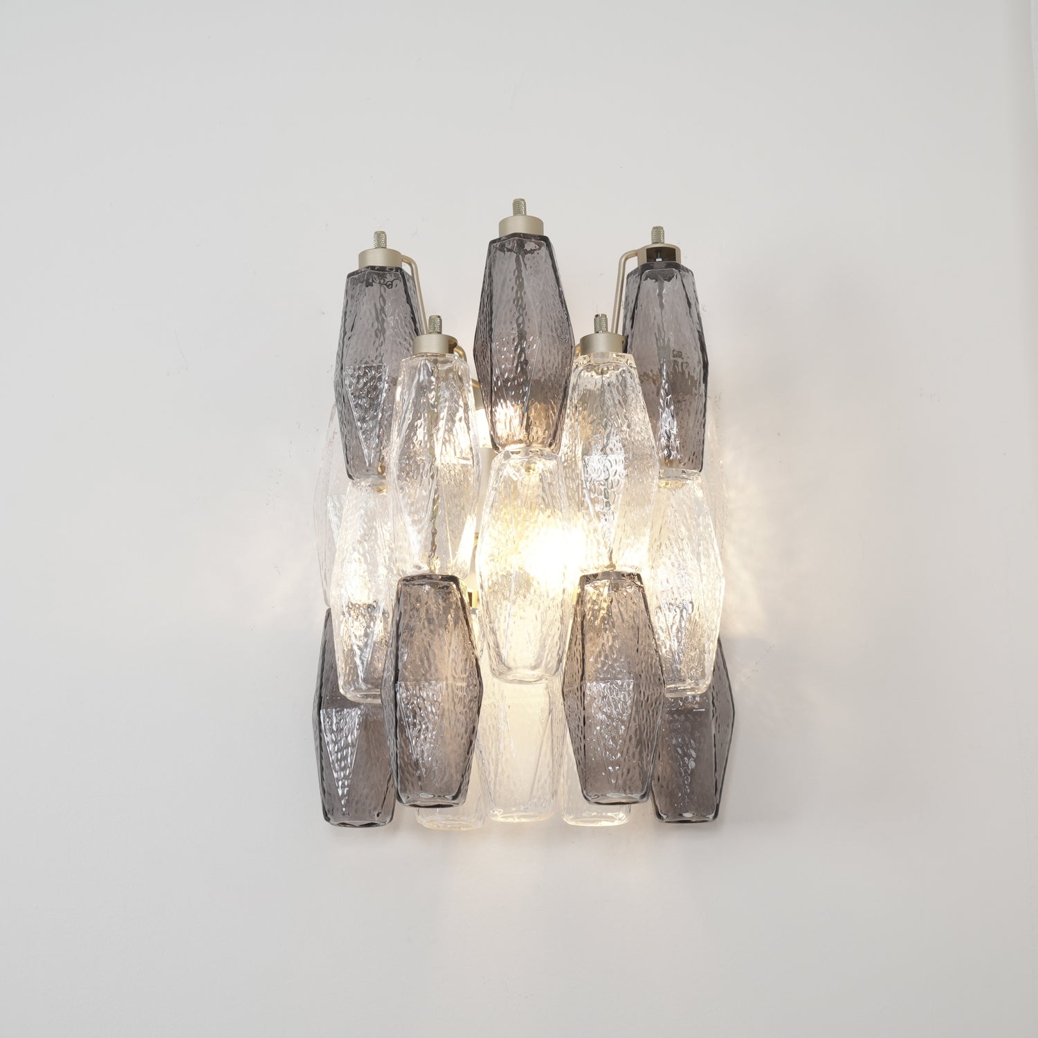 Aurora Wall Lamp Rhombus Glass Tiered - Neutralighting