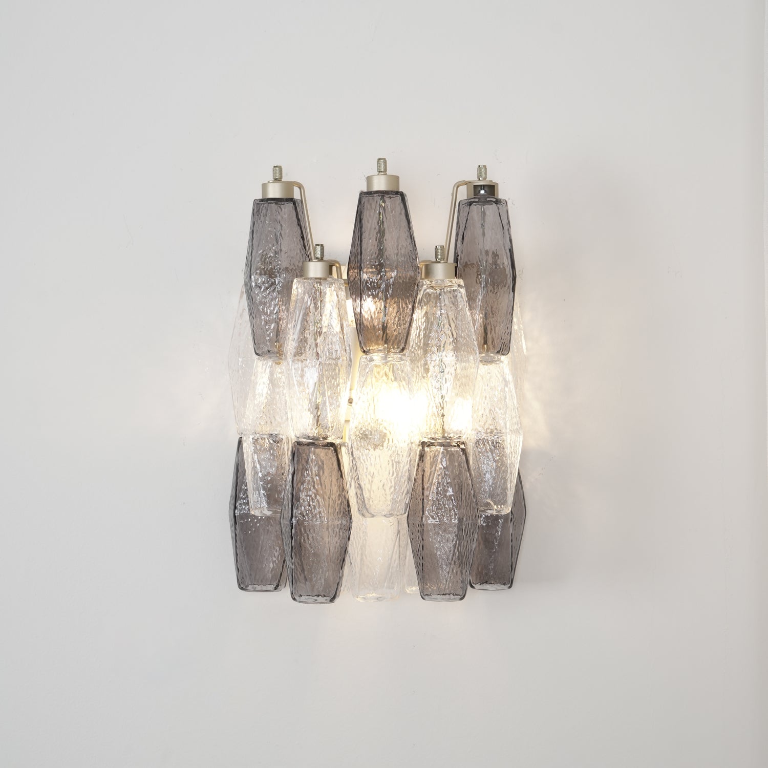 Aurora Wall Lamp Rhombus Glass Tiered - Neutralighting