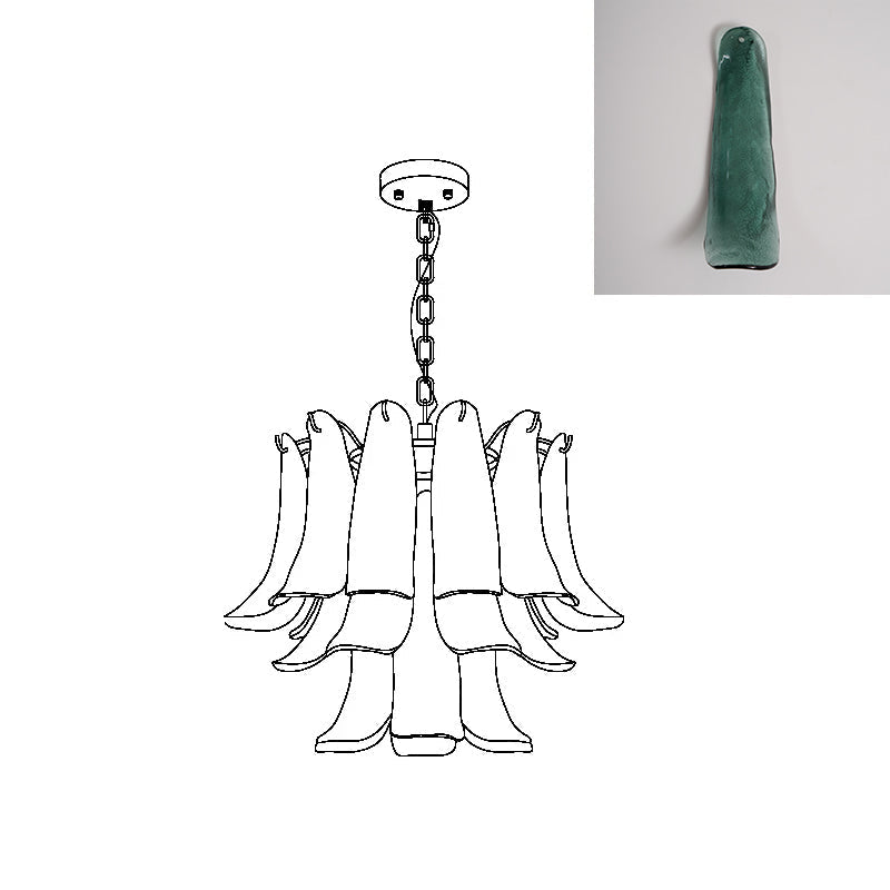 Moirai Kronleuchter aus Murano-Glas