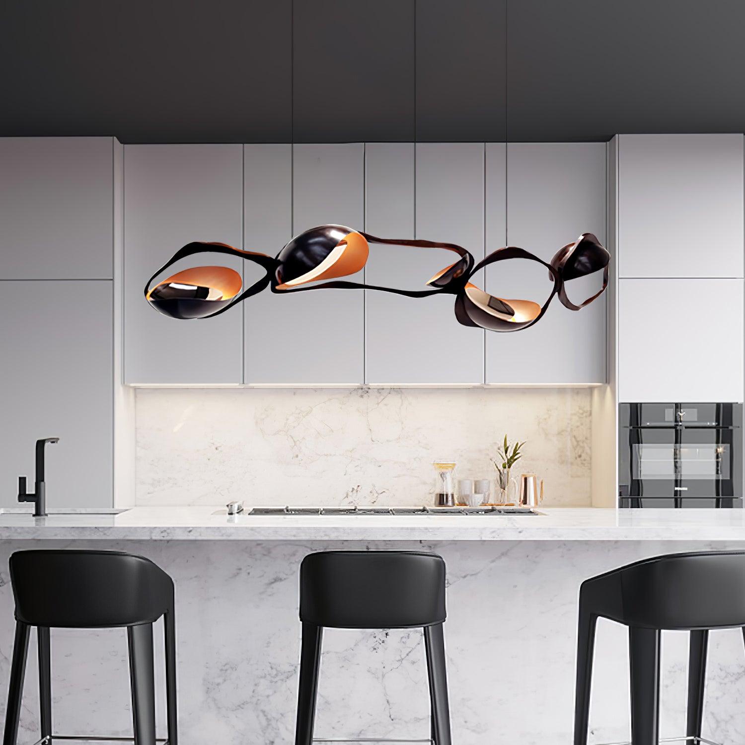 Lustra Künstlerische LED Pendelleuchte für das Wohnzimmer-Letslighting