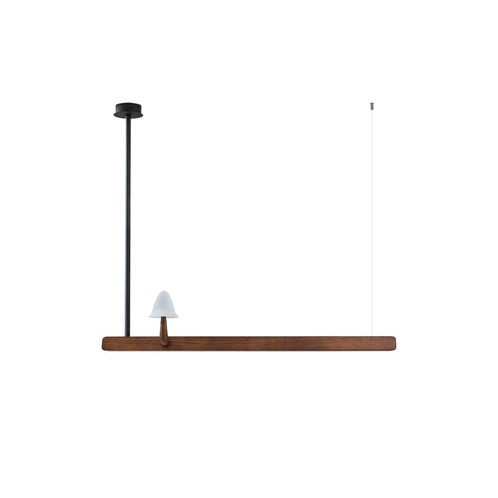 Lustra Kronleuchter Pilz Holz Minimalistisch Modern-Letslighting