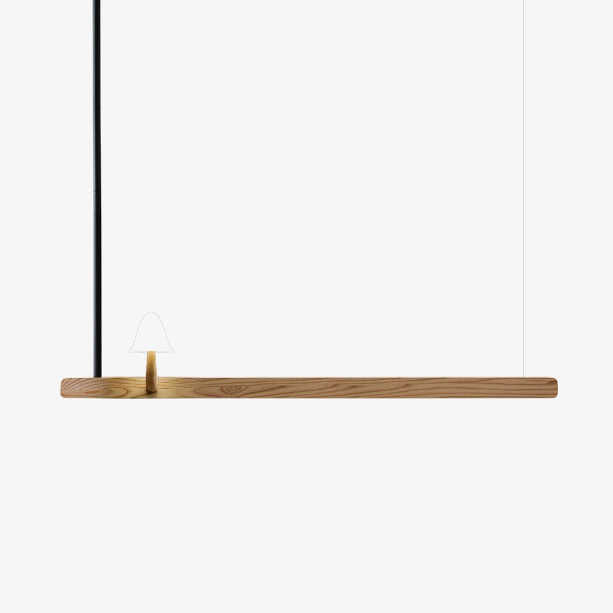 Lustra Kronleuchter Pilz Holz Minimalistisch Modern-Letslighting
