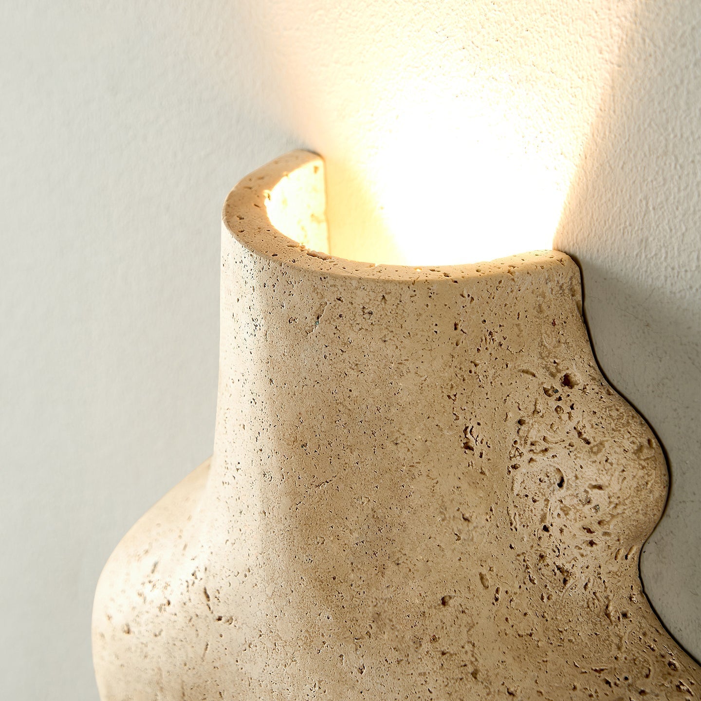 Zeloror Individual Creativity Travertine Wall Lamp - Letslighting