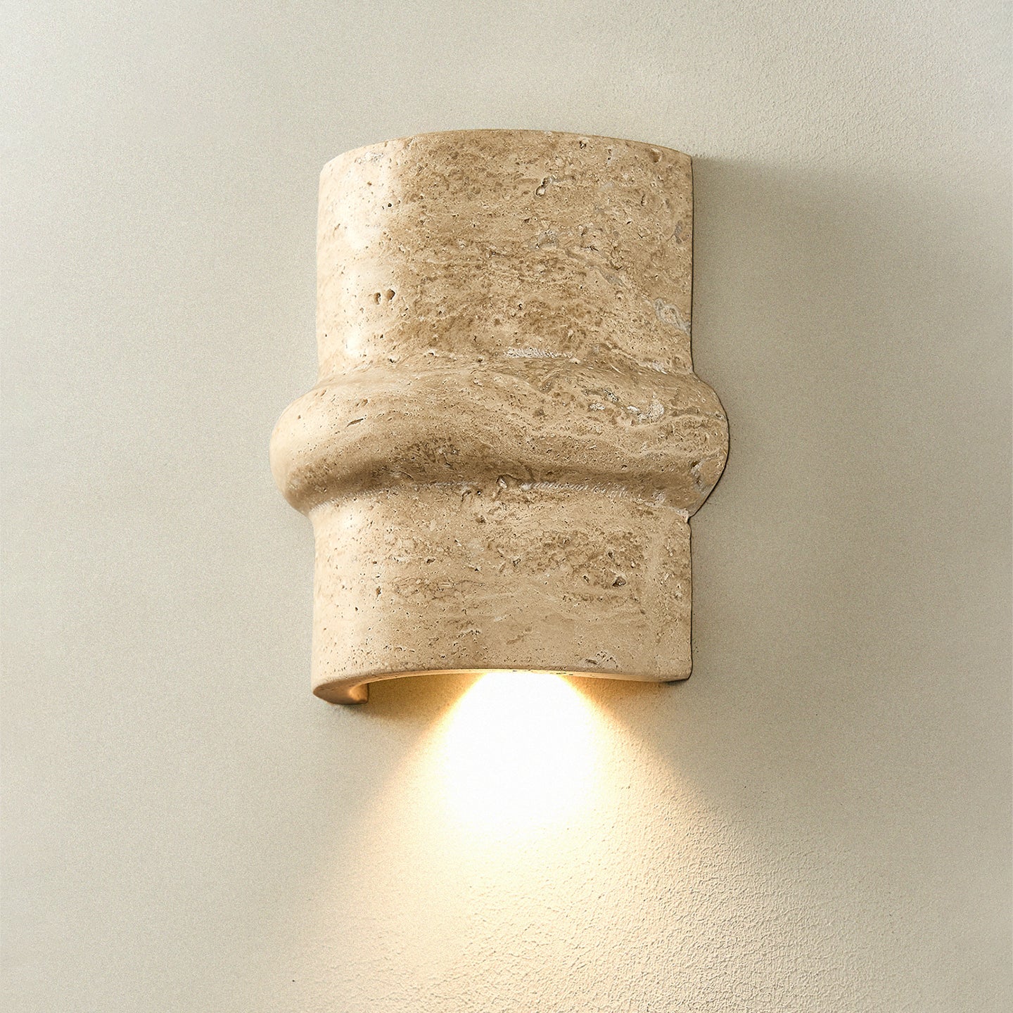 Zeloror Individual Creativity Travertine Wall Lamp - Letslighting