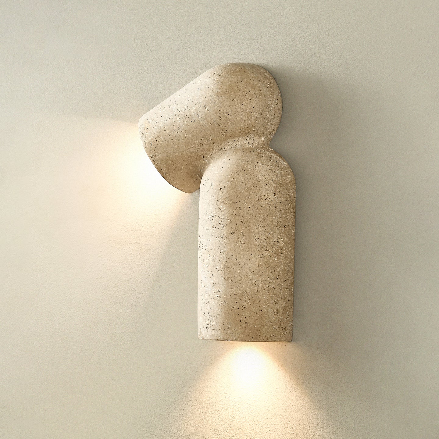 Zeloror Individual Creativity Travertine Wall Lamp - Letslighting