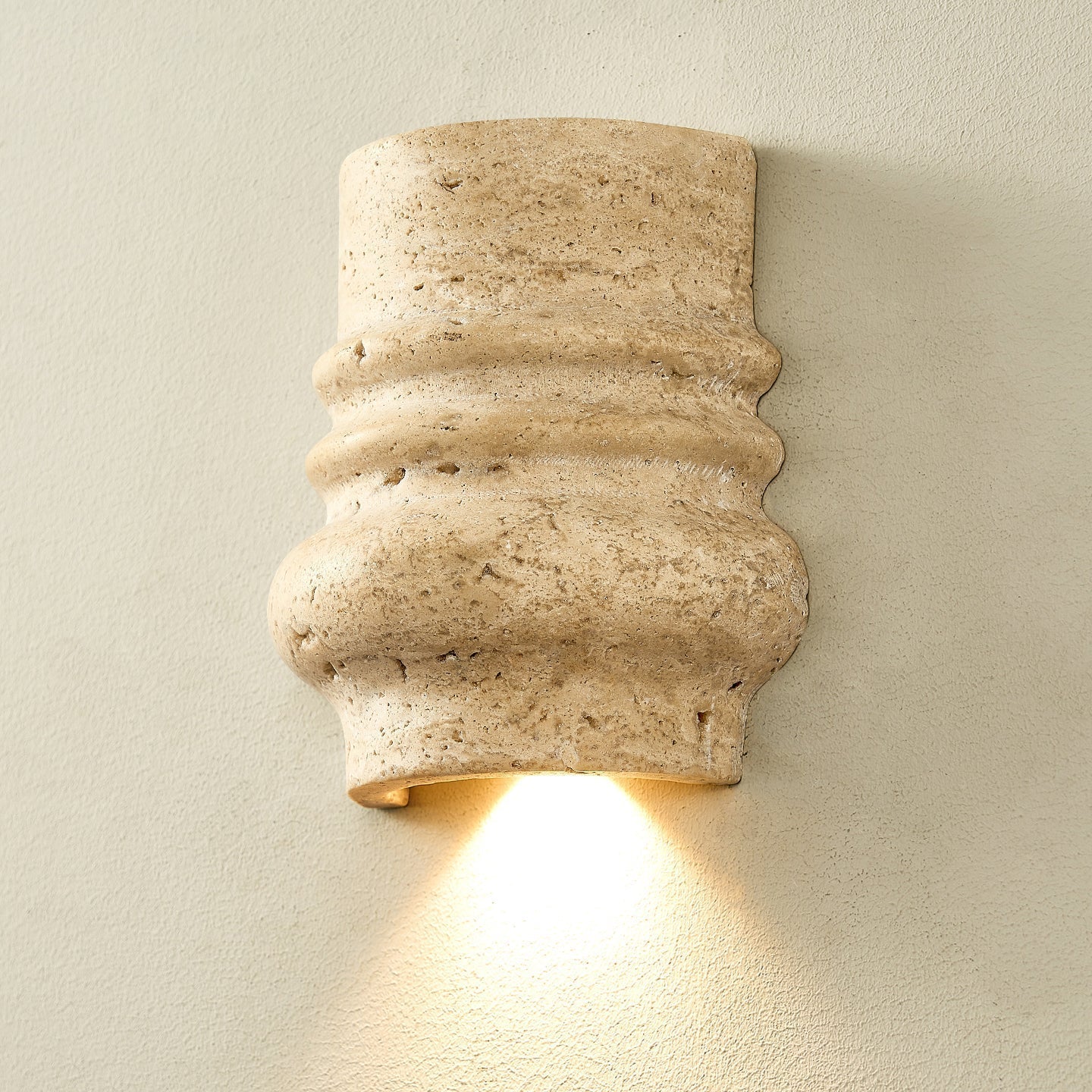 Zeloror Individual Creativity Travertine Wall Lamp - Letslighting