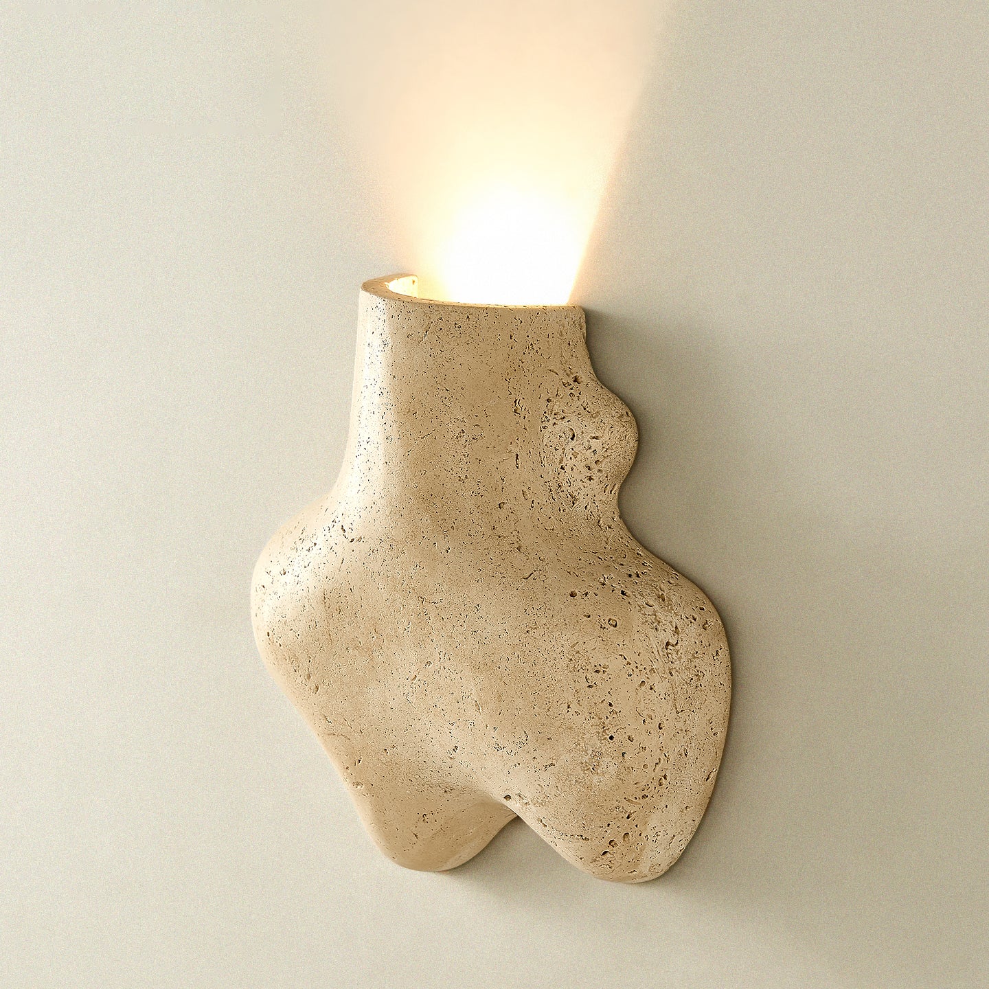 Zeloror Individual Creativity Travertine Wall Lamp - Letslighting