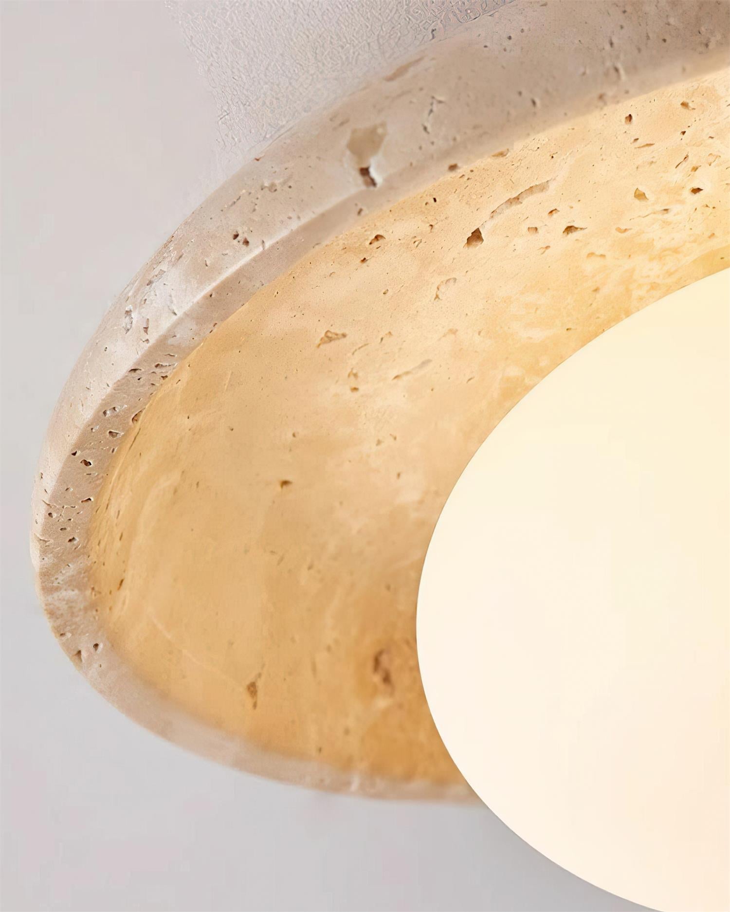 Mylie Travertine Ceiling Light - Letslighting