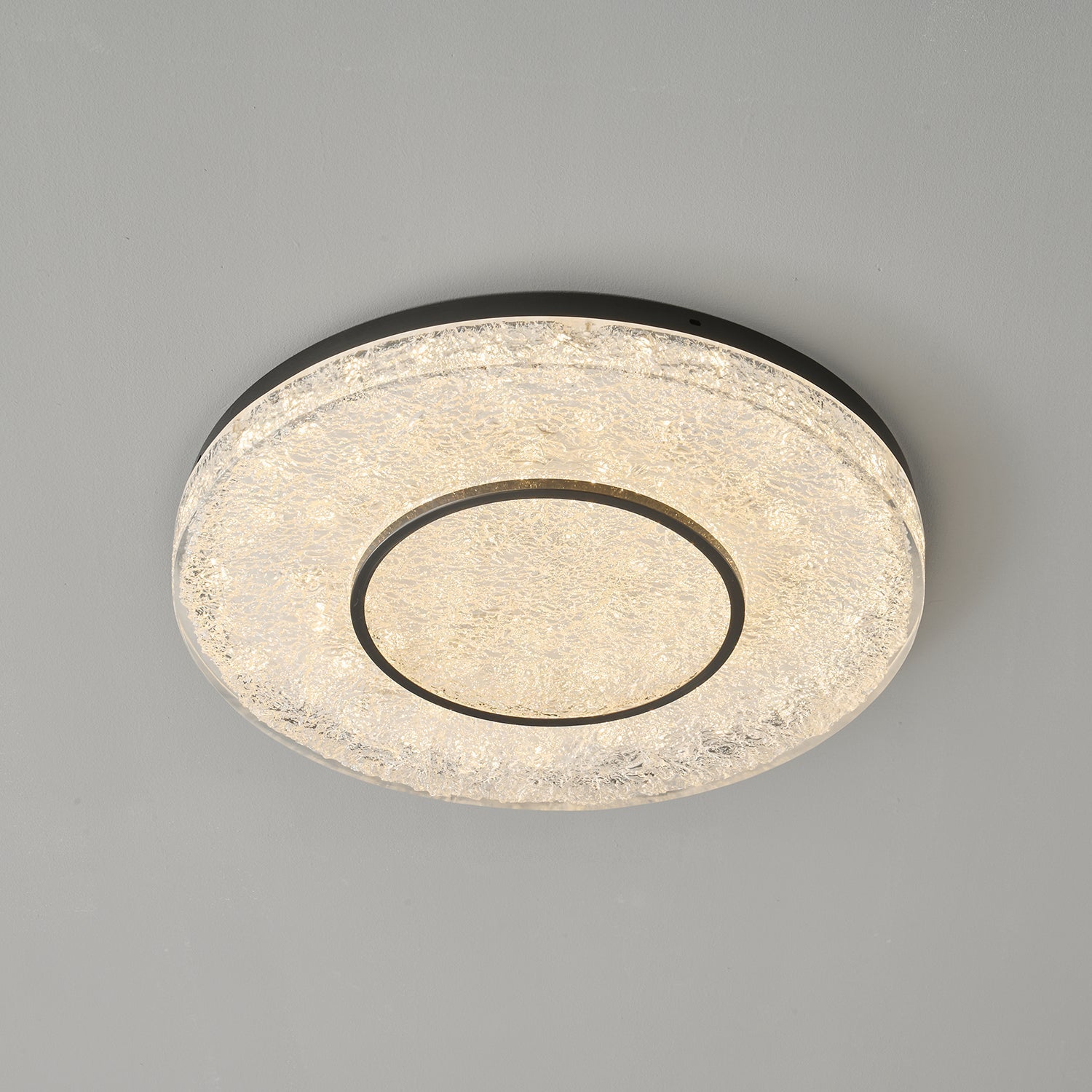 Lustra Deckenleuchte Mysterious Circle Messingharz-Letslighting