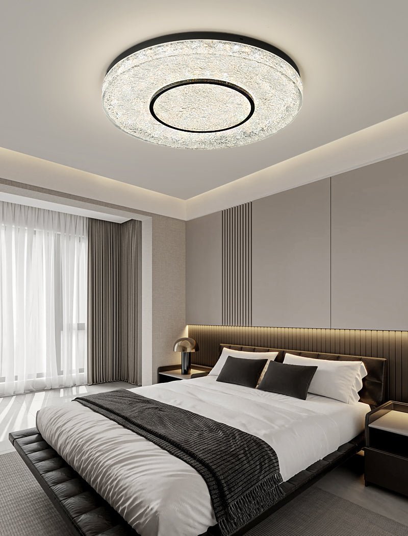 Lustra Deckenleuchte Mysterious Circle Messingharz-Letslighting