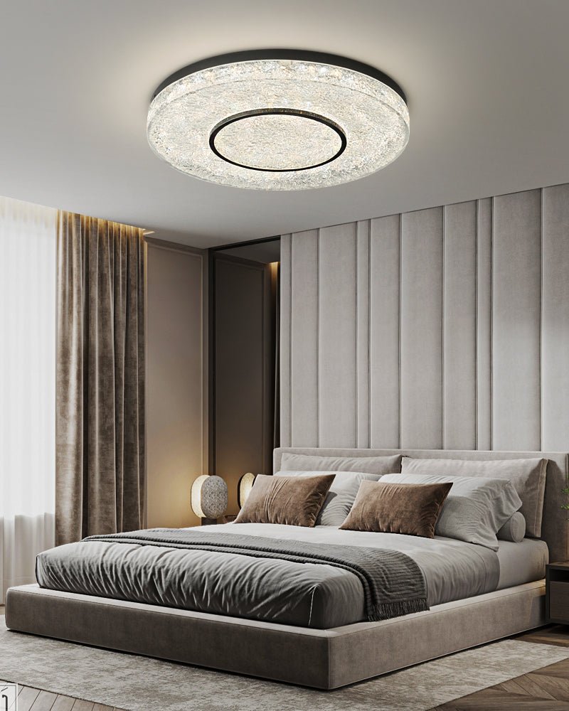Lustra Deckenleuchte Mysterious Circle Messingharz-Letslighting