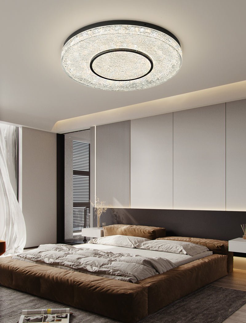 Lustra Deckenleuchte Mysterious Circle Messingharz-Letslighting
