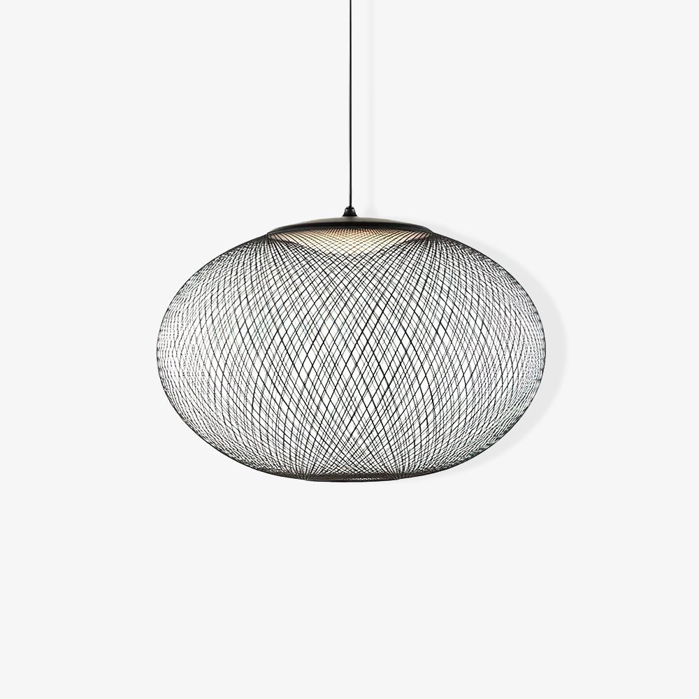 Lustra Pendelleuchte lic Netz Schwarz-Letslighting