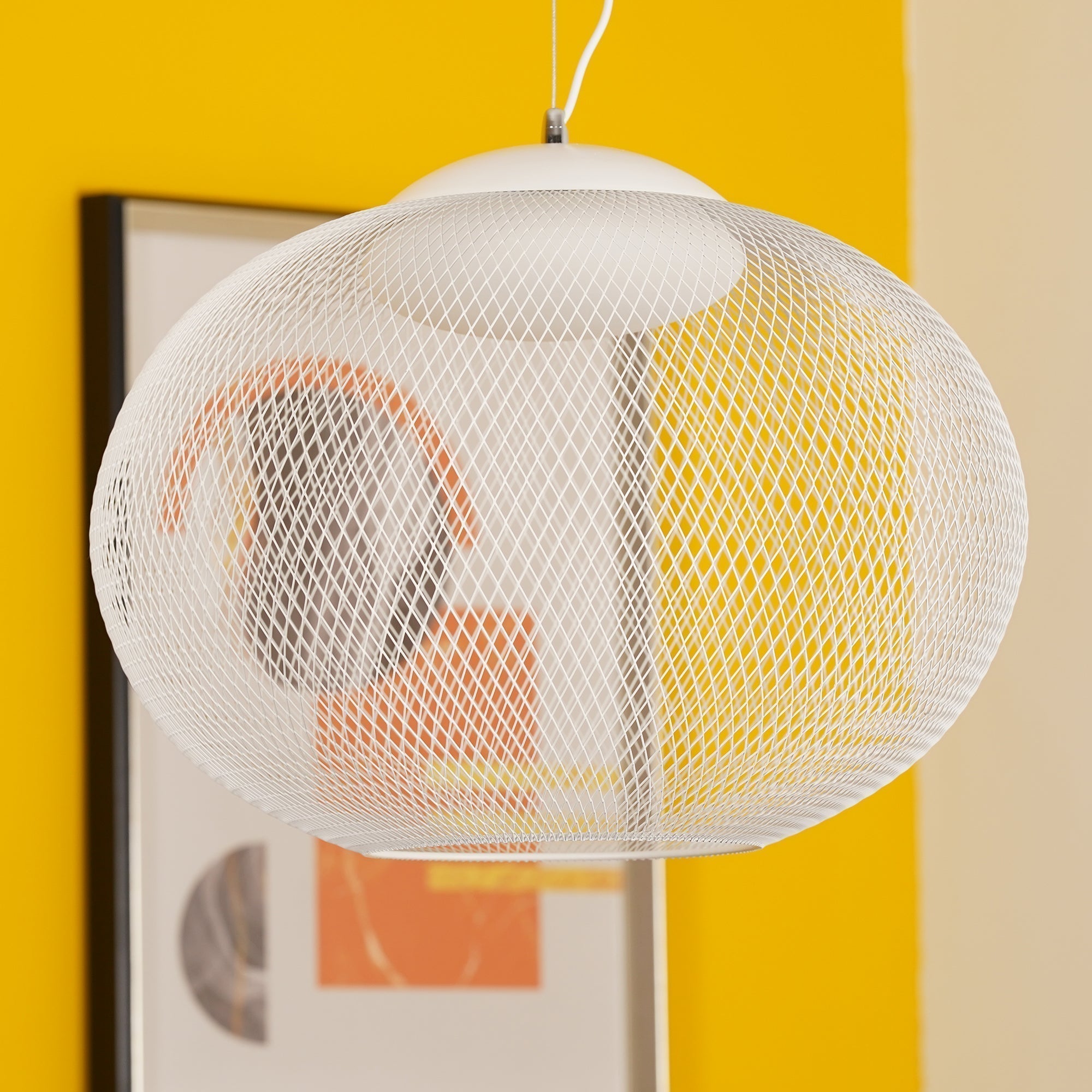 Lustra Pendelleuchte lic Netz Schwarz-Letslighting