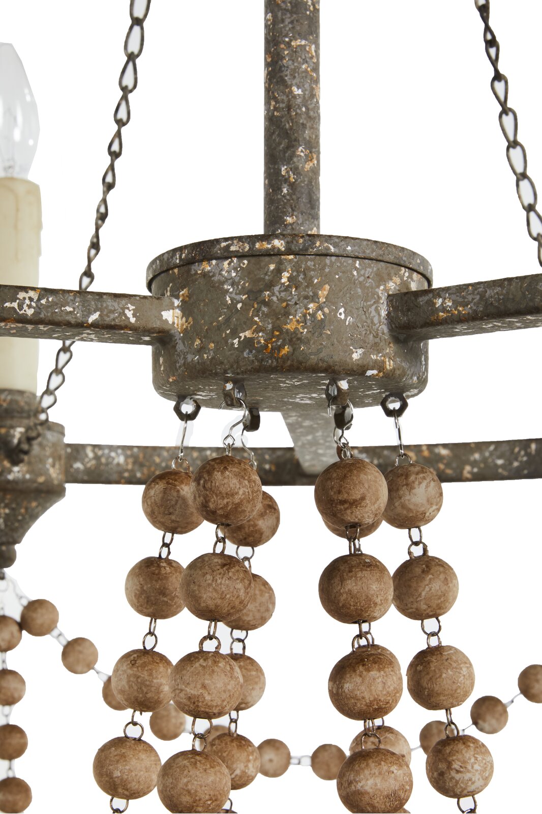 Eurnoros Holz Vintage Industrial Kronleuchter-Letslighting
