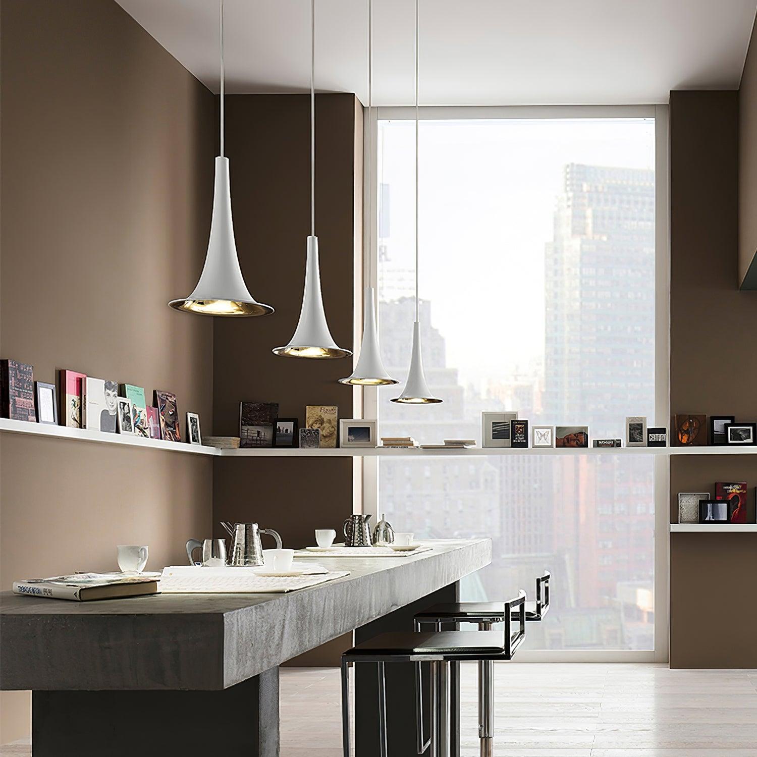 Solara Pendelleuchte Trompetenform Modern-Letslighting