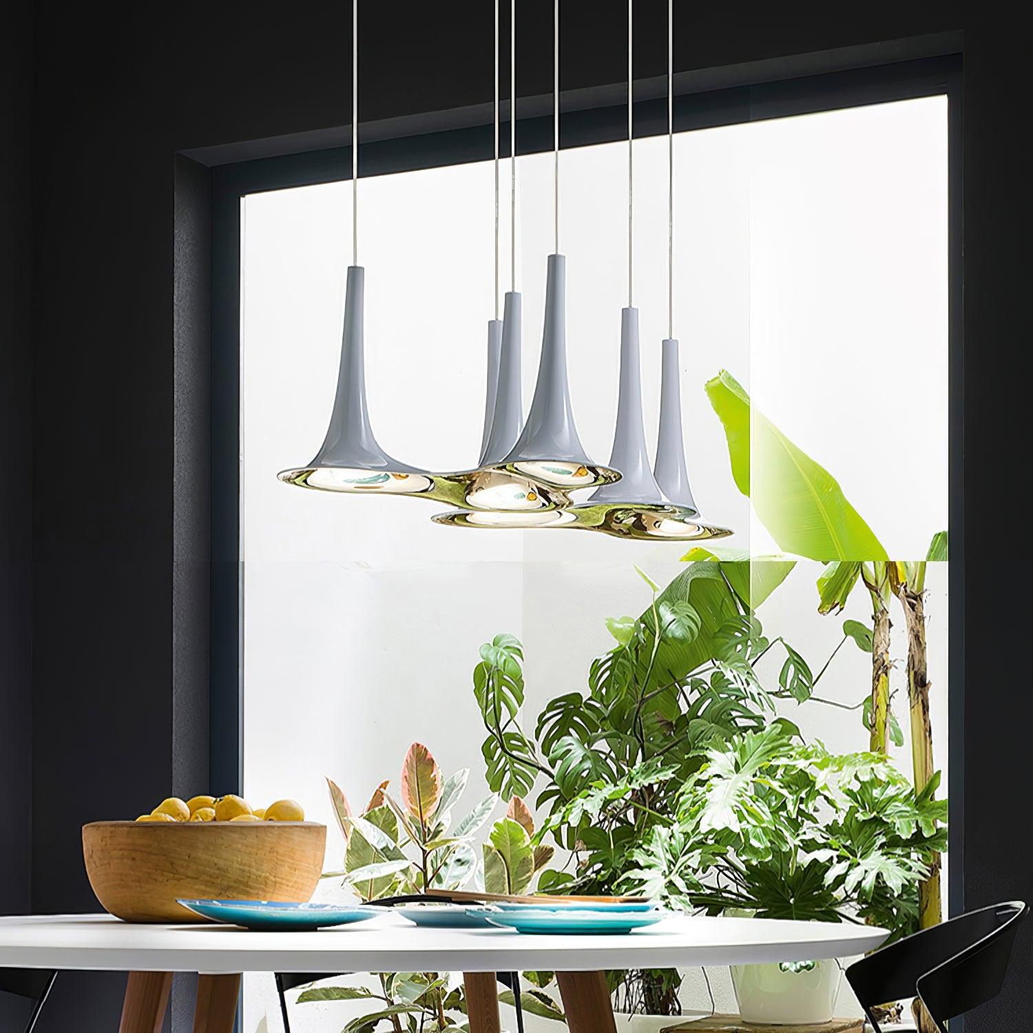 Solara Pendelleuchte Trompetenform Modern-Letslighting