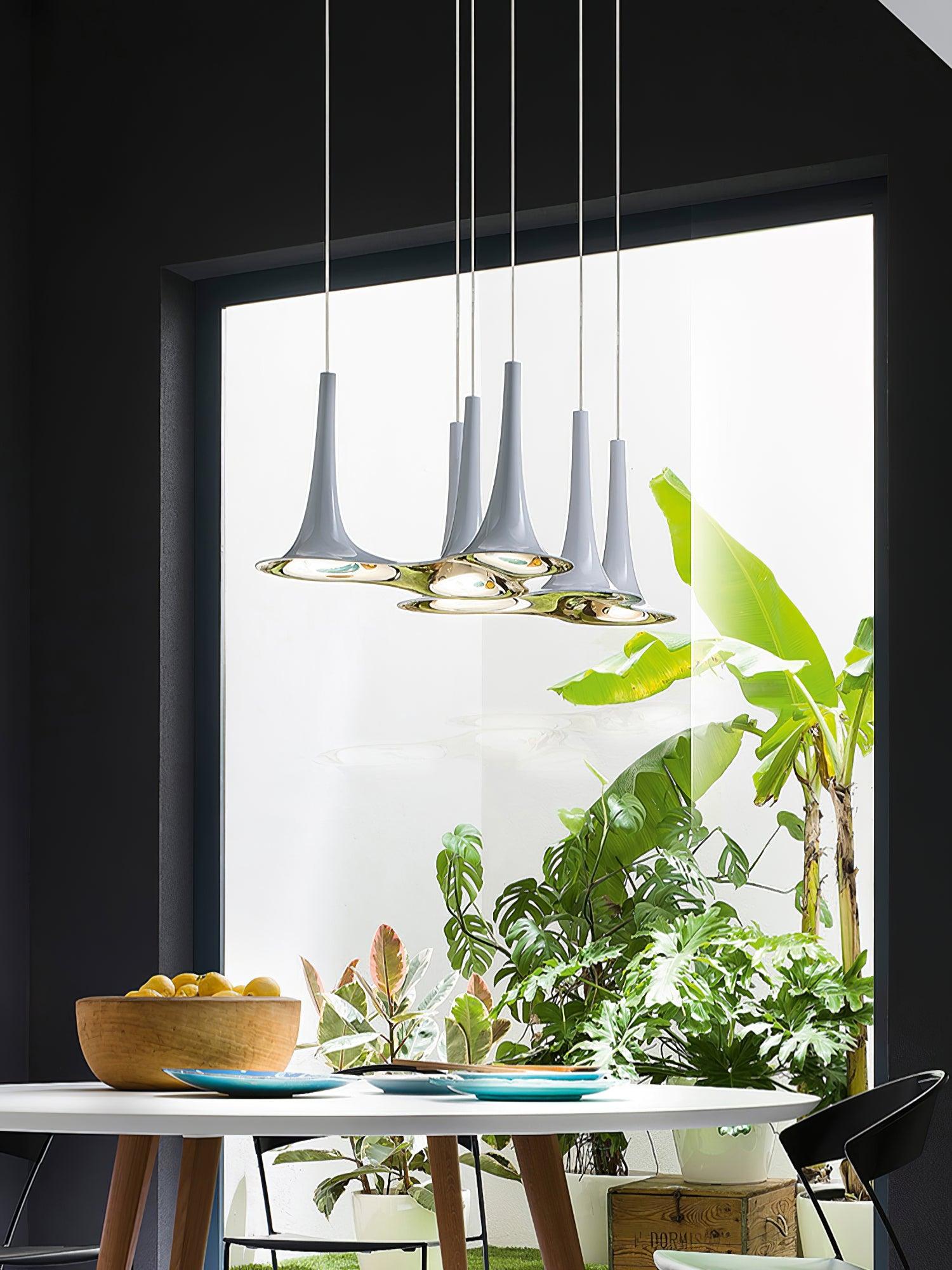 Solara Pendelleuchte Trompetenform Modern-Letslighting