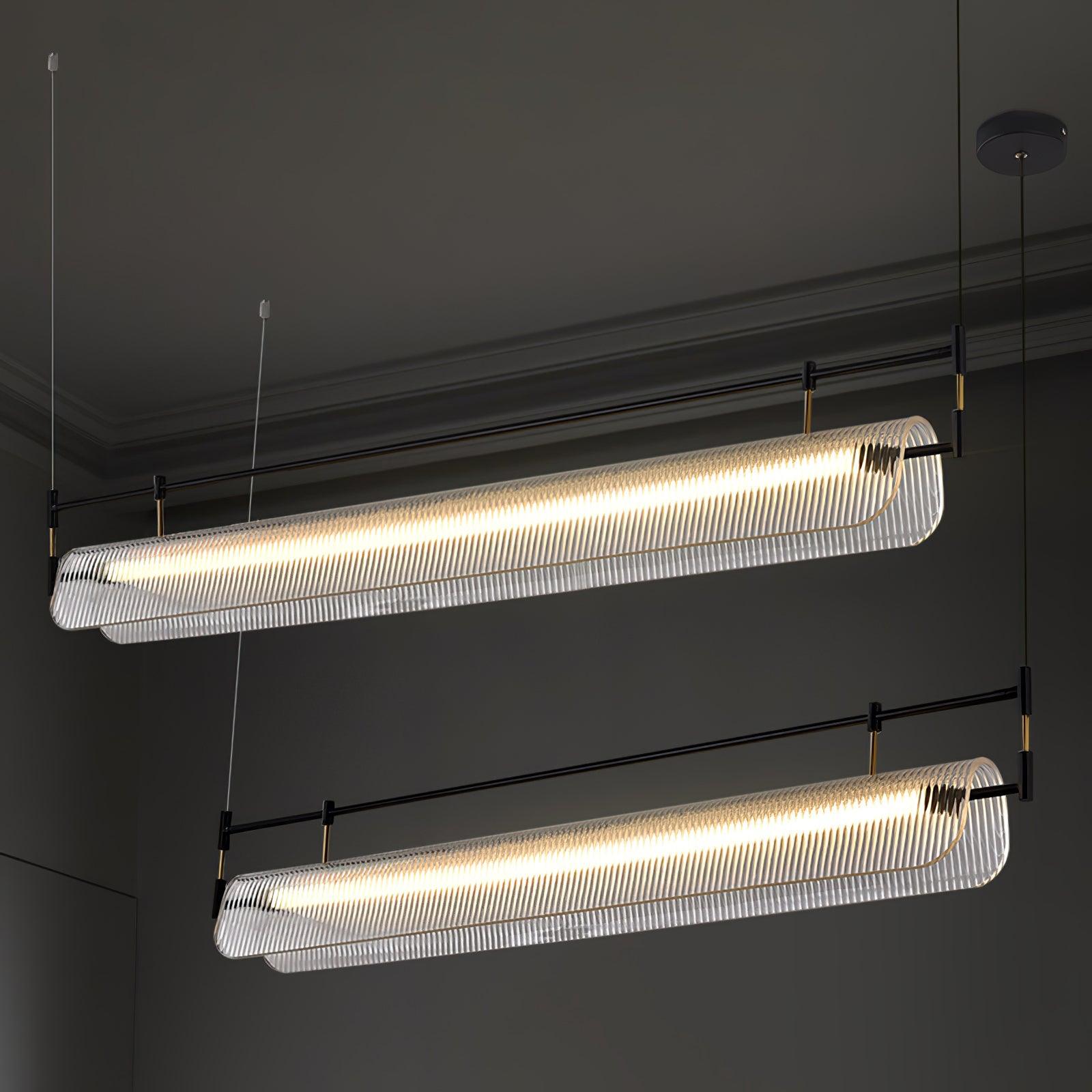 Lustra Kronleuchter Linear Strip Lang-Letslighting