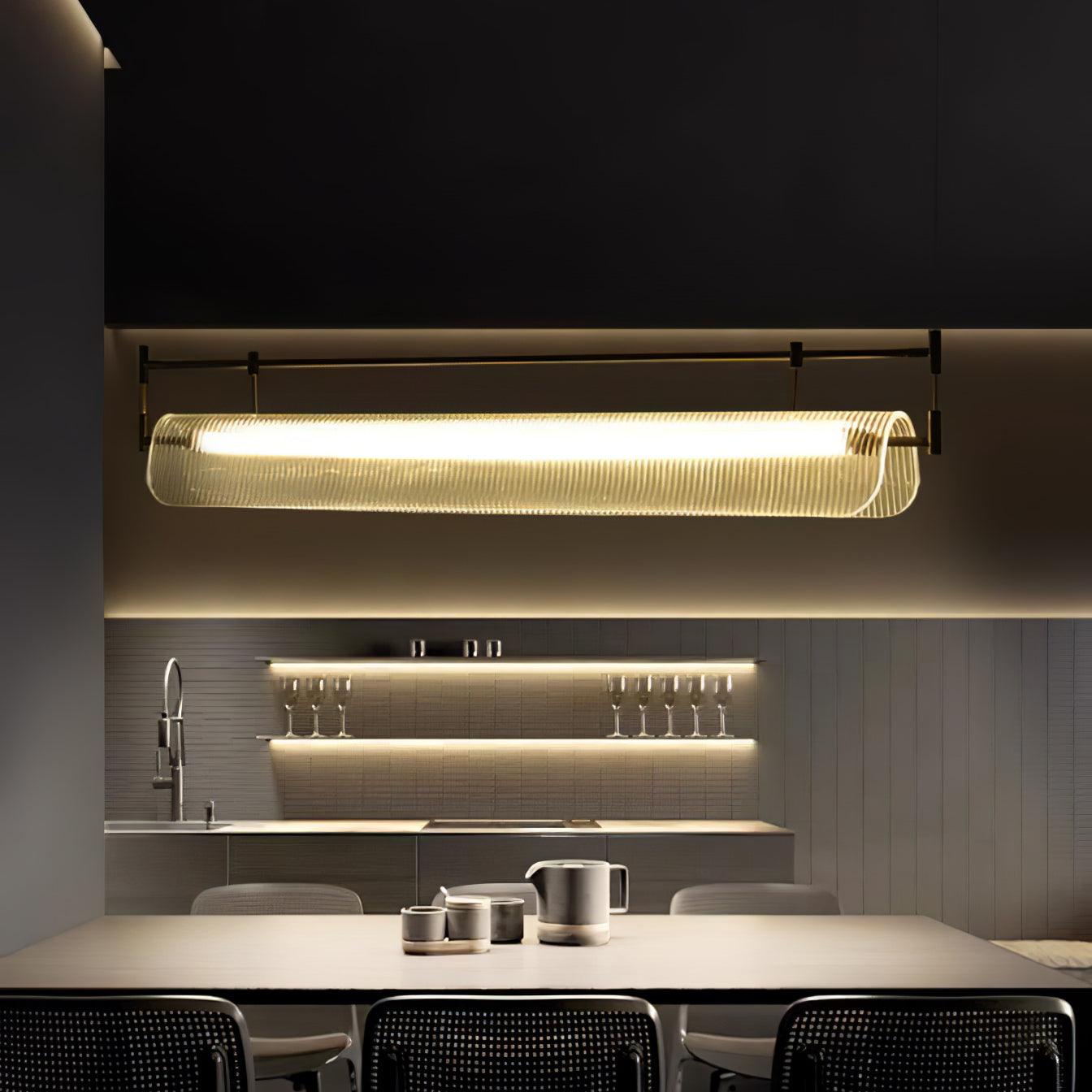 Lustra Kronleuchter Linear Strip Lang-Letslighting