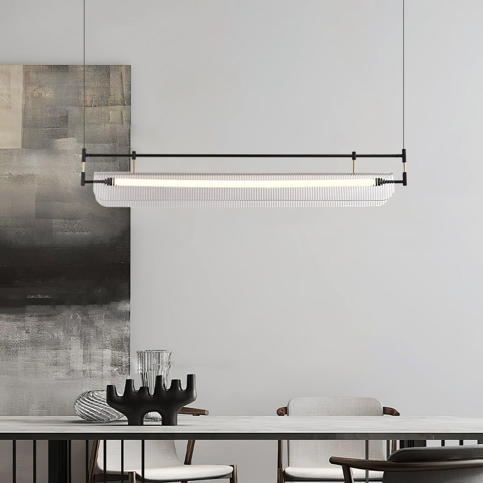 Lustra Kronleuchter Linear Strip Lang-Letslighting