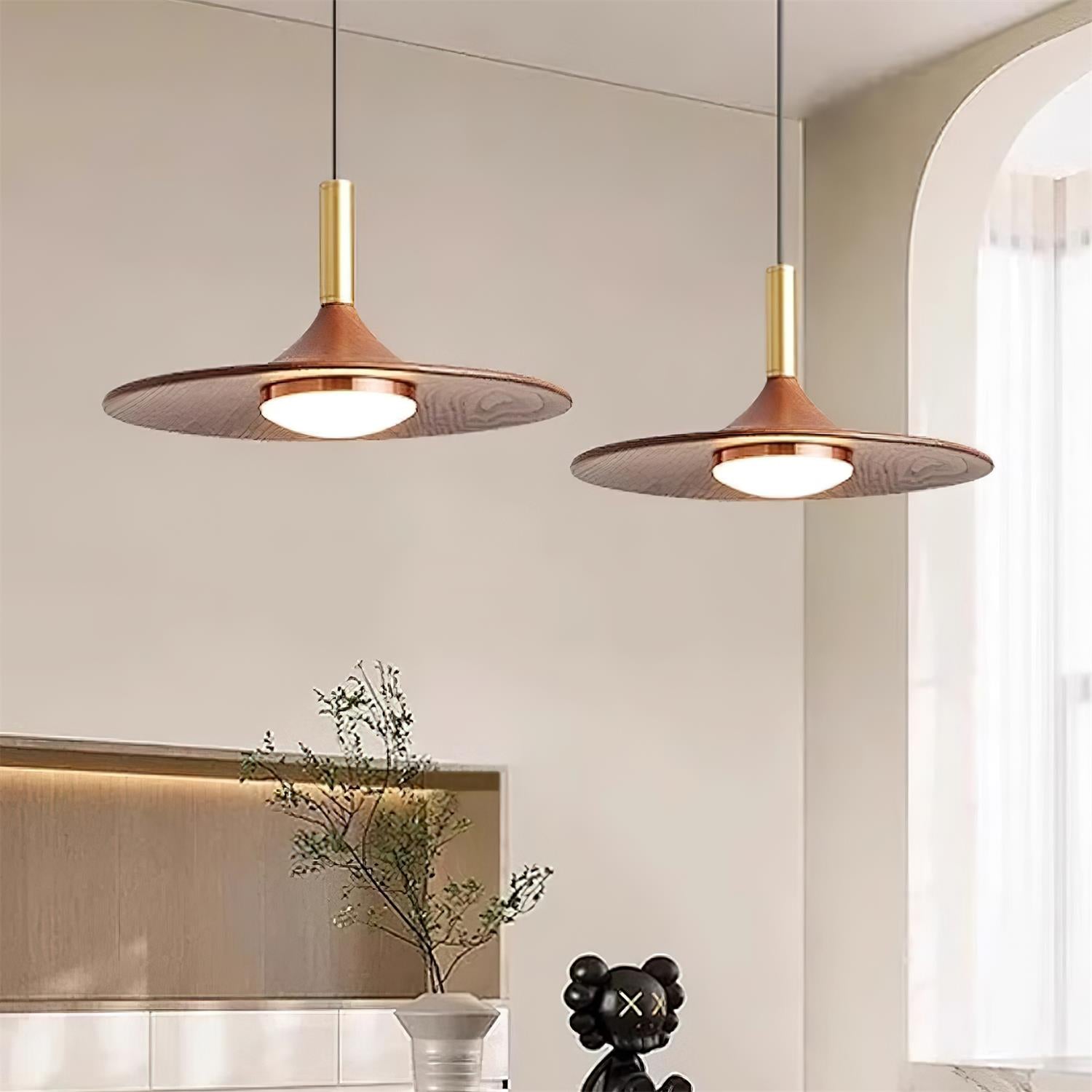 Pendelleuchte Hutform LED Midcentury-Letslighting
