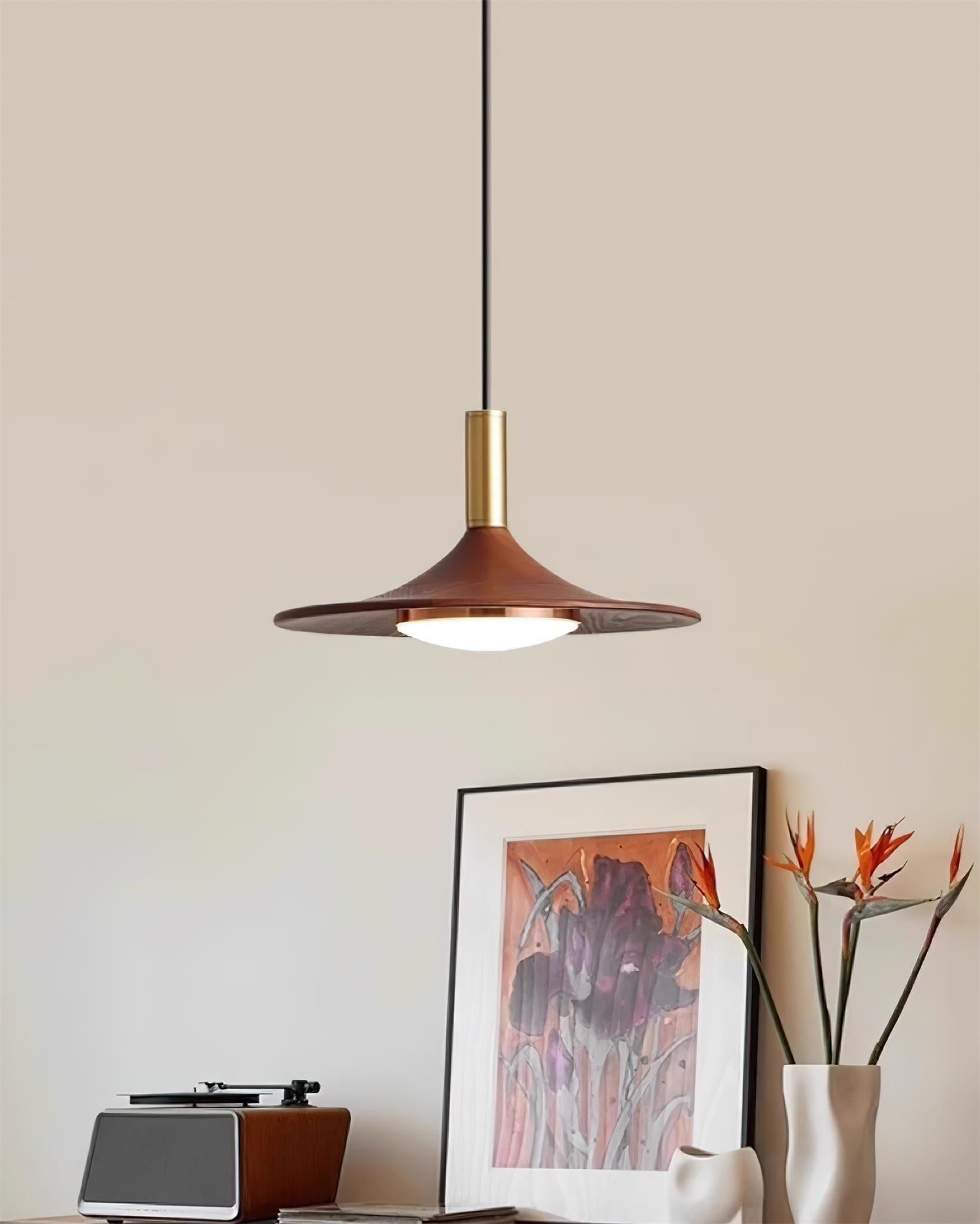 Pendelleuchte Hutform LED Midcentury-Letslighting