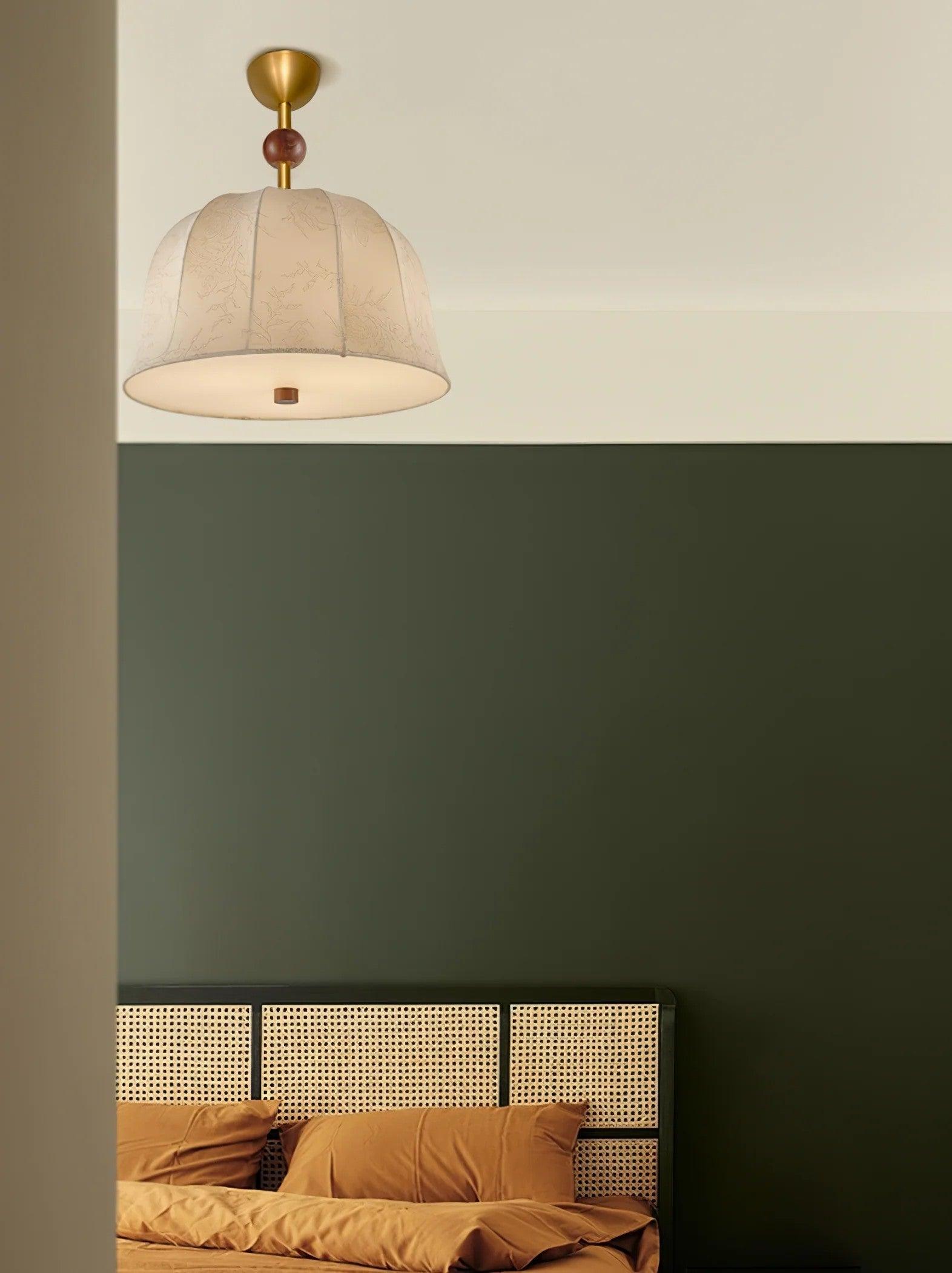 Willian Moderne Vintage-Deckenleuchte aus Stoff-Letslighting