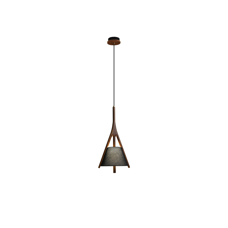 Zovenarae Dreieckige Pendelleuchte aus Holz-Letslighting