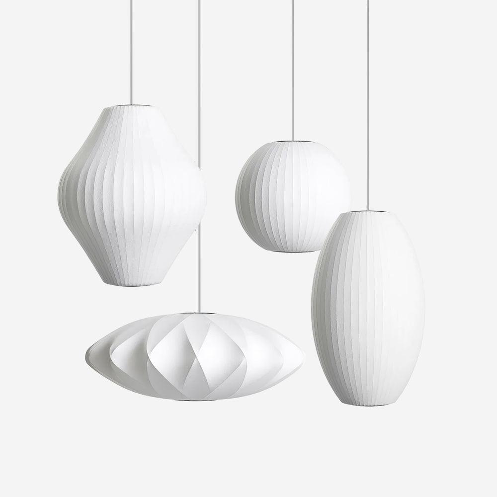 Alvaris Weiße Moderne Pendelleuchte-Letslighting