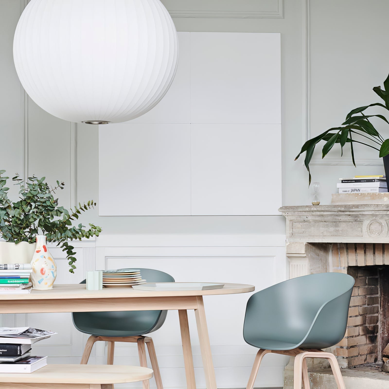 Nebula Blase Maulbeerseide Pendelleuchte Lampe-Letslighting