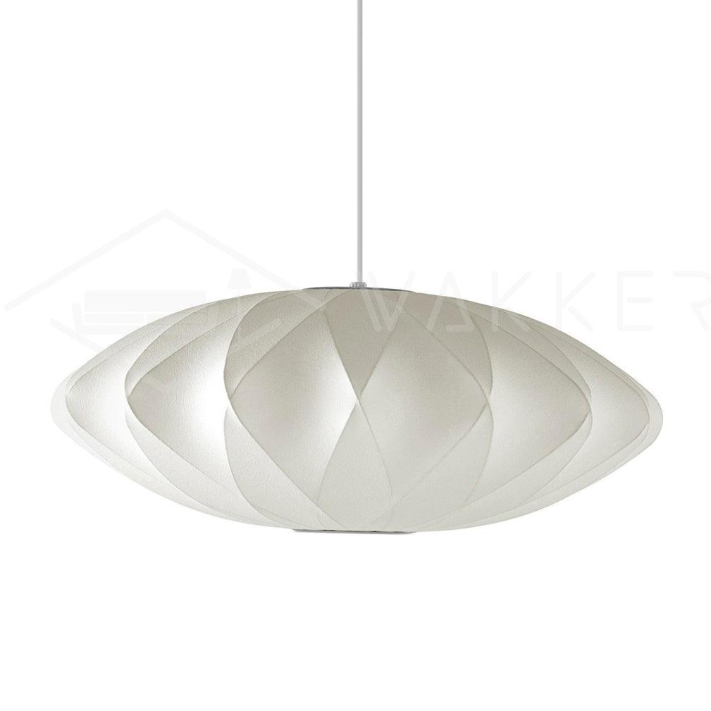 Nebula Blase Maulbeerseide Pendelleuchte Lampe-Letslighting