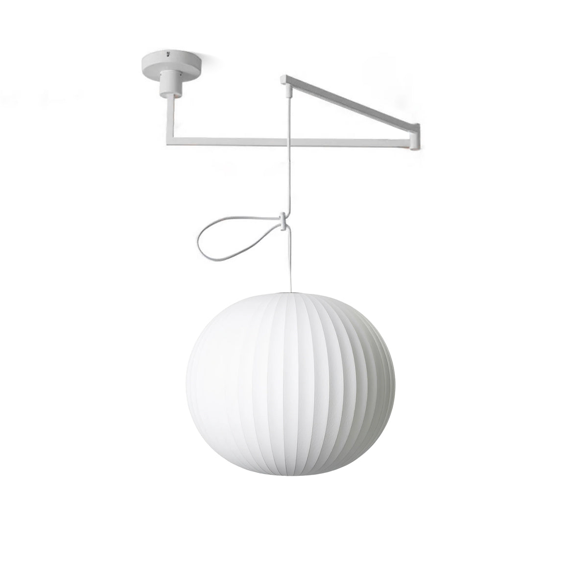 Solarnce Pendelleuchte aus Seide und Stahl-Letslighting