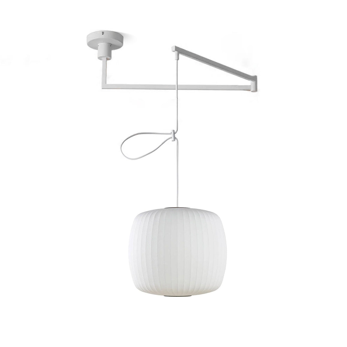 Solarnce Pendelleuchte aus Seide und Stahl-Letslighting